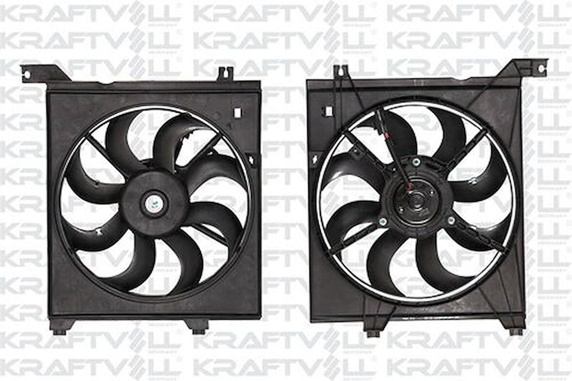 Kraftvoll 08120052 Radyatör Fanı Komple Kia Cerato 05- 253802F000