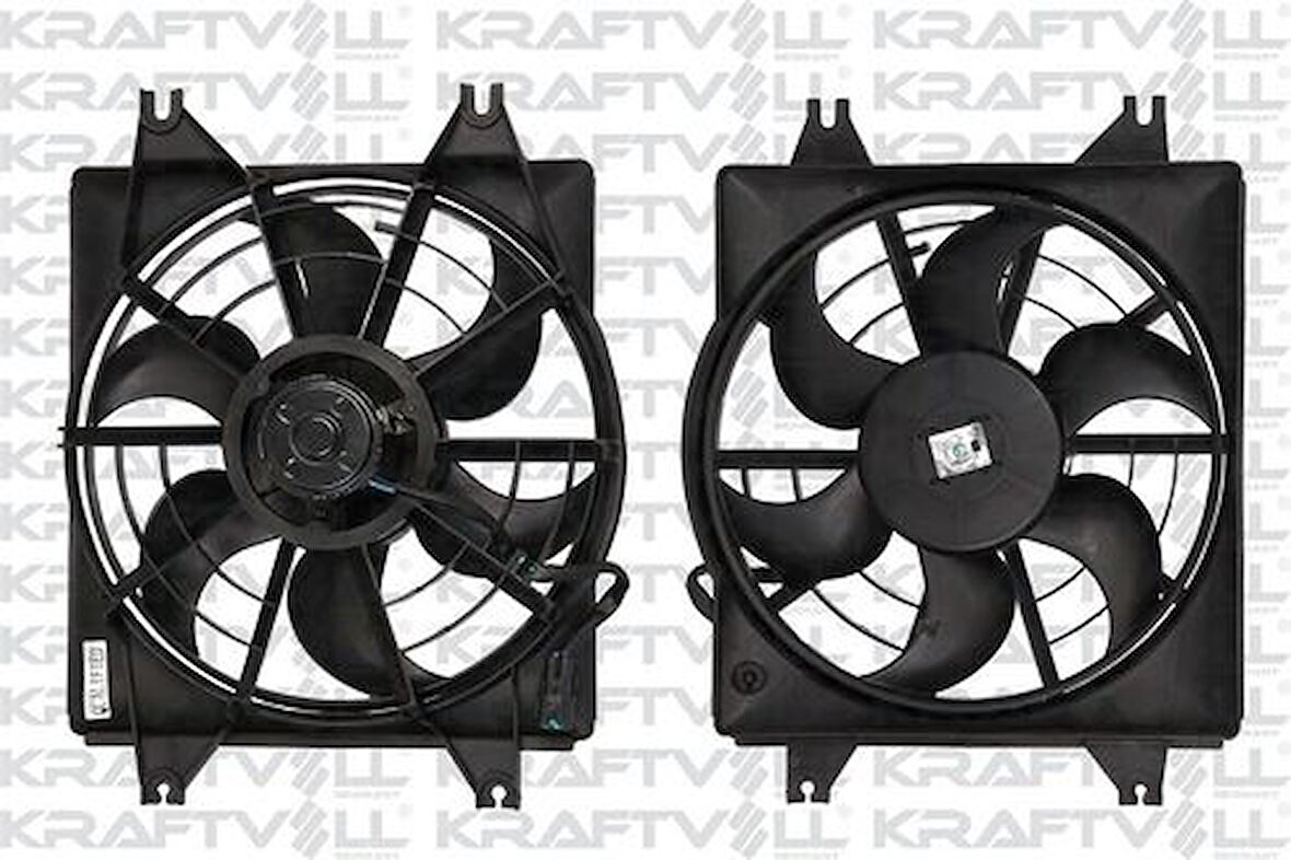 Kraftvoll 08120064 Radyatör Fanı Komple Accent 1994 1999 2538022000