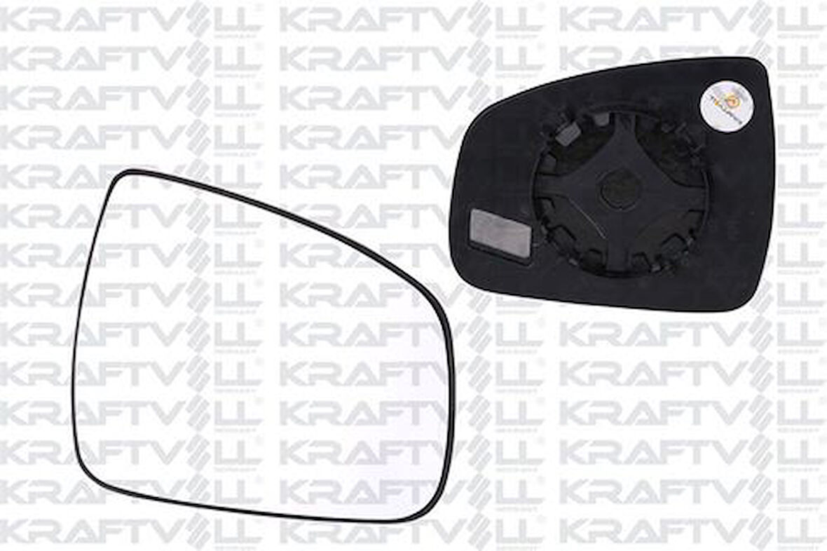 Kraftvoll 09080128 Dış Dikiz Ayna Camı Mekanik Convex Camlı Sağ Clio Symbol 13- 