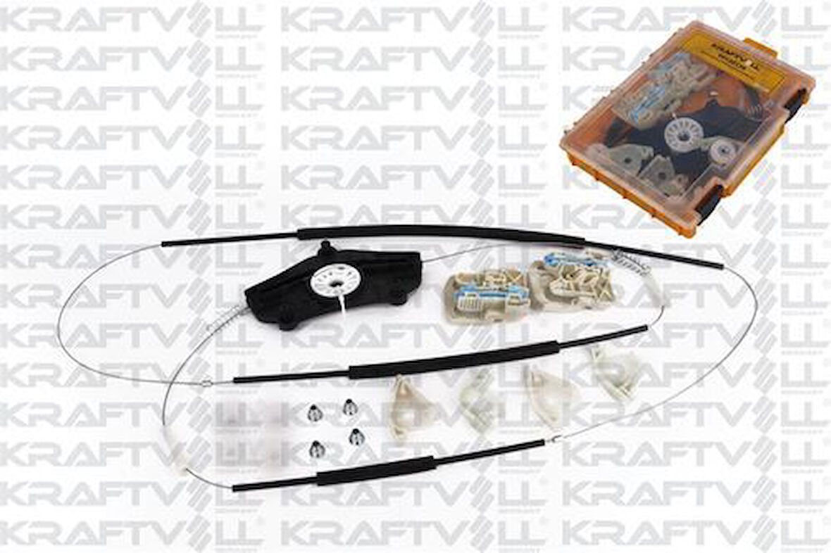 Kraftvoll 09120129 Cam Mekanizmasının Önarım Seti Sağ Ön Sarmalı Kutulu Q5 09-15 8R0837462