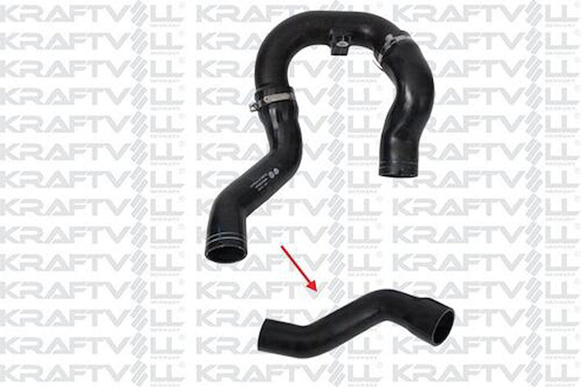 Kraftvoll 10030925 Turbo Hortumu Büyük Plastik Parça Hariç Doblo 1.3 Multijet YM 09- 51832981