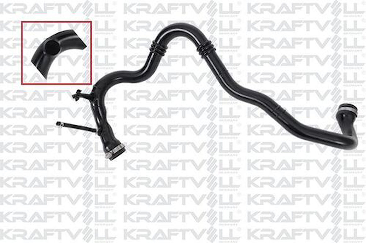 Kraftvoll 10031064 Hava Filtre Hortumu Dacia Logan I Sandero I Duster 1.5 DCI 8200598010
