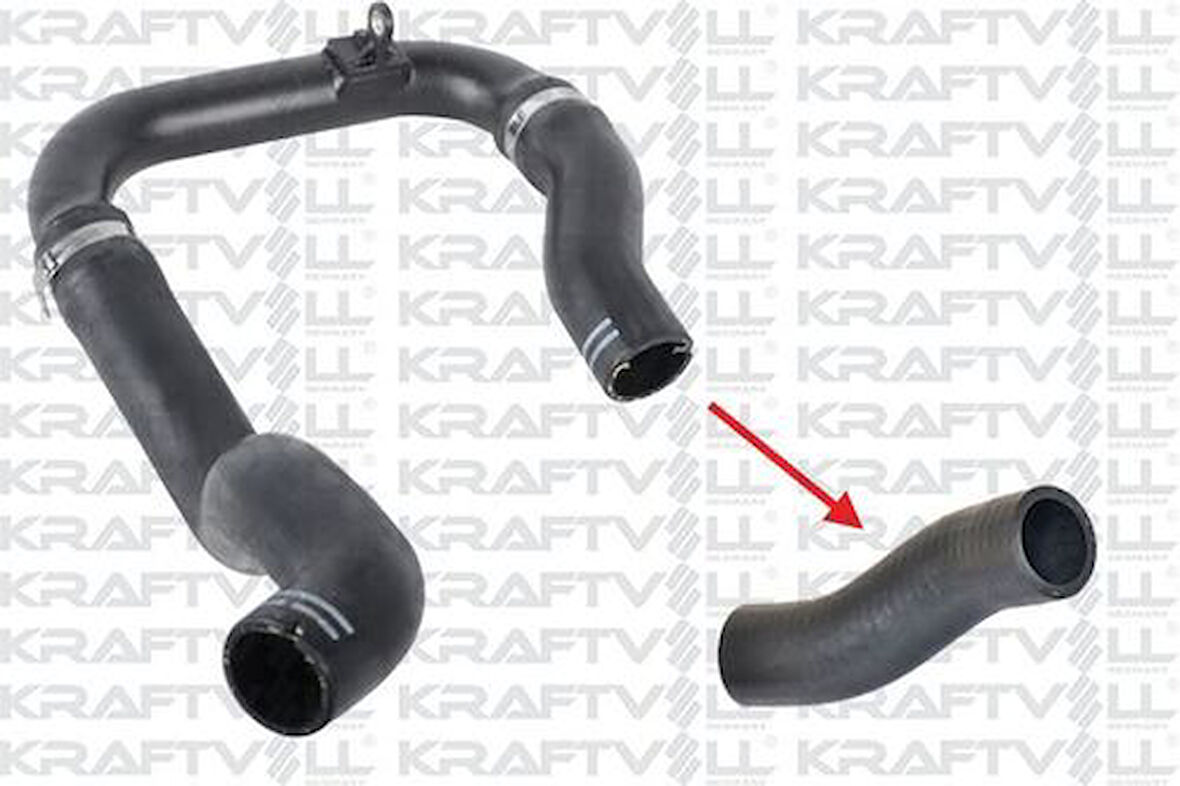 Kraftvoll 10031370 Turbo Hortumu Kucuk Plastık Parça Harıc Grande Punto 1.3 Mjet