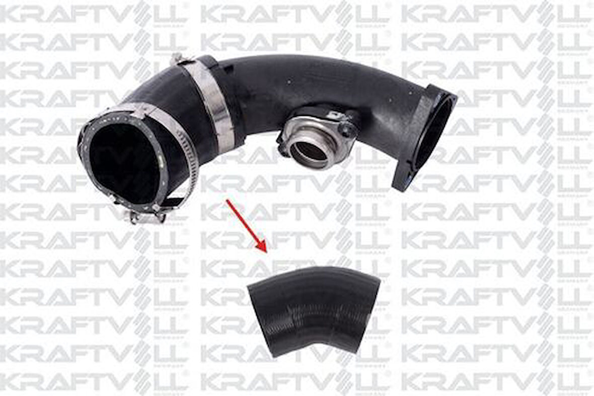 Kraftvoll 10031387 Turbo Hortumu Plastik Boru Hariç Audi A1 1.4 TDI V.W Polo VII 1.4 TDI Skoda Fabia III 1.4 TDI 04B145762B