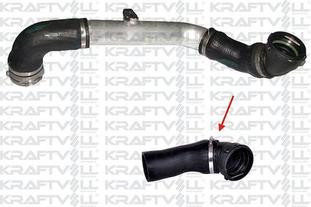 Kraftvoll 10031523 Turbo Hortumu BMW 5.25 5.30 5.35 E60 E60 11617799401