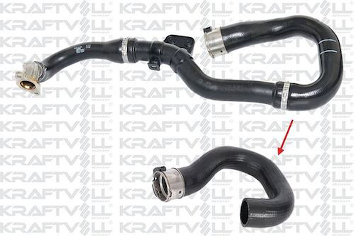 Kraftvoll 10031566 Turbo Hortumu Corsa D 1.3CDTI 75Hp 10- 58605491