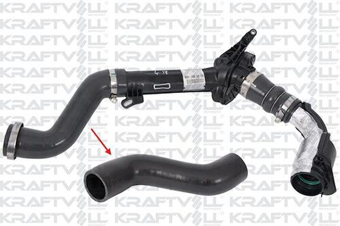 Kraftvoll 10031790 Turbo Hortumu Plastik Parça Hariç Kangoo II 1.5 DCI 8200687468