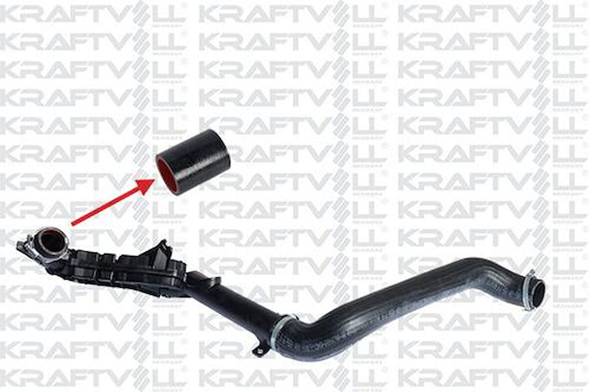 Kraftvoll 10031936 Turbo Hortumu Kucuk Plastık Parça Harıc Ford Mondeo IV 2.0 Tdcı Ford S Ma2.0 Tdcı Ford Galaxy 2