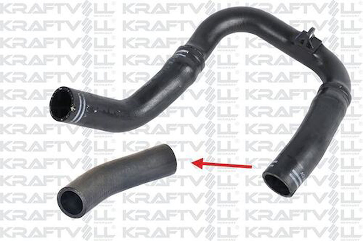 Kraftvoll 10032153 Turbo Hortumu Kucuk Plastık Parça Harıc Grande Punto 1.3 Multıjet 90 Hp