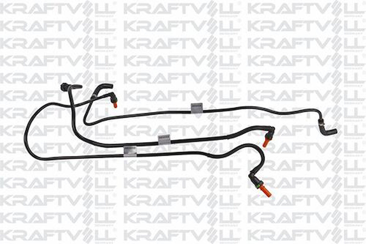 Kraftvoll 10034358 Yakıt Hortumu (Takım-Plastiksız) Linea 1.3 MJTD 07- Doblo 1.3 MJTD 09- 51873181