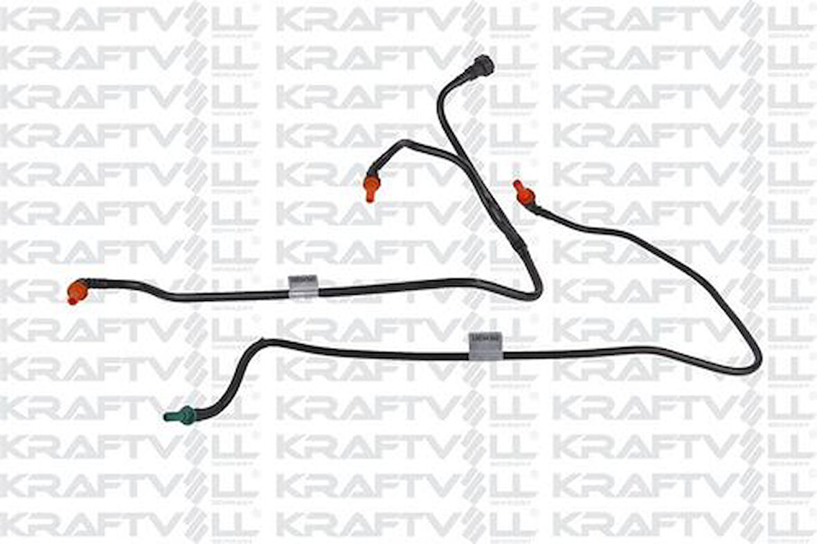 Kraftvoll 10034360 Yakıt Geri Dönüş Hortumu (2 Parça Takım) Fiorino 1.3 JTD Bipper Nemo 1.3HDI 16V 07- 51782245