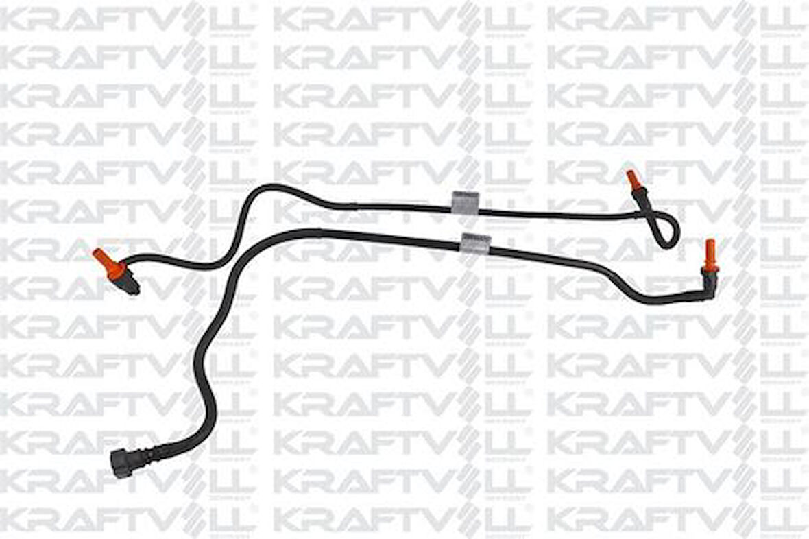 Kraftvoll 10034425 Yakıt Hortumu (Takım-2 Boru-Plastiksız) Egea 1.3 Multijet 15- 52052624