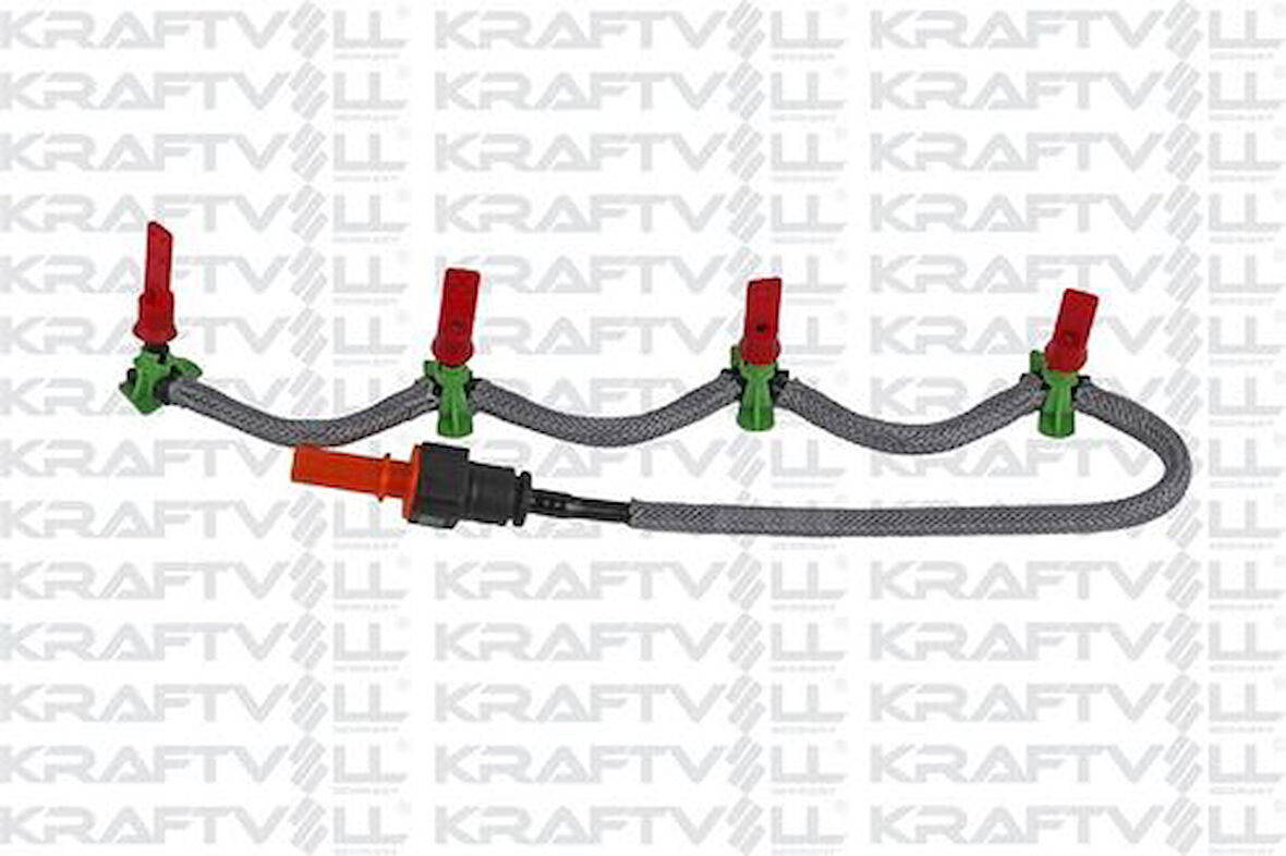 Kraftvoll 10034438 Enjektör Geri Dönüş Borusu Focus C-Max Fiesta 1.6 TDCI Euro 5 Motors (2011-2015) AV6Q9K022CA