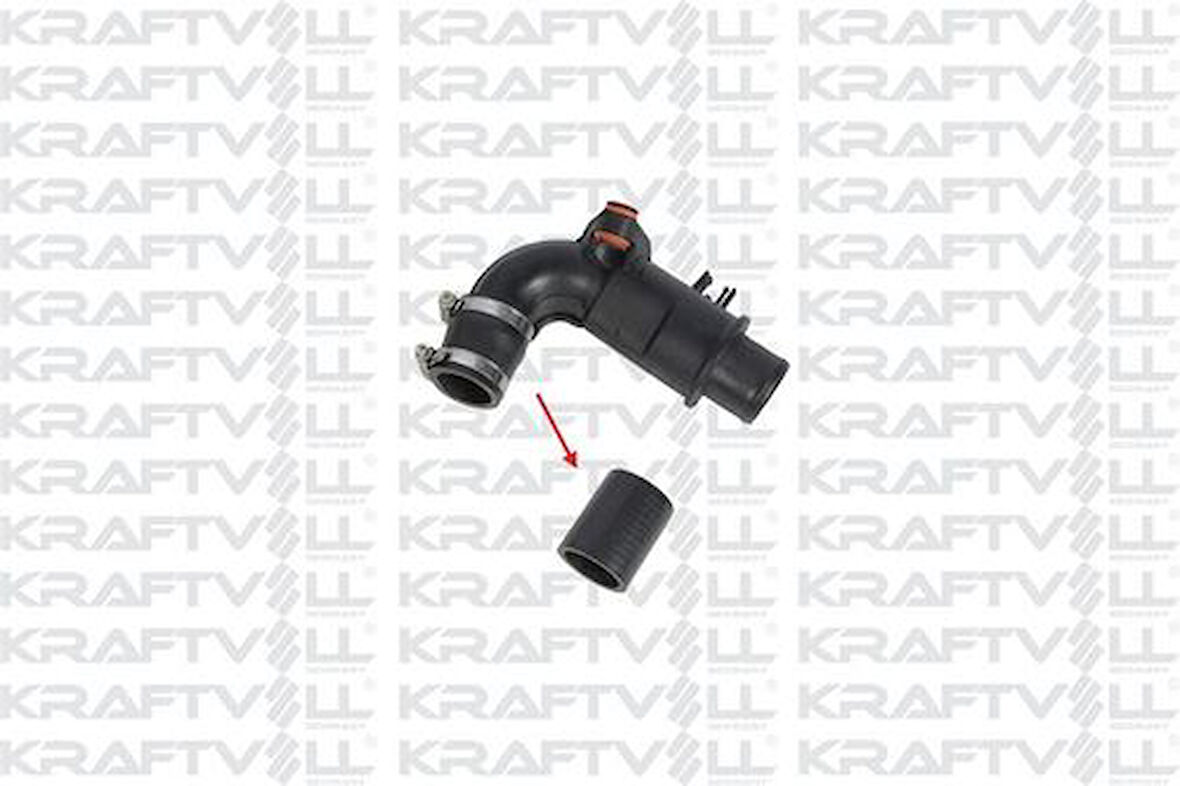 Kraftvoll 10034704 Turbo Borusu Hortumu 3 Kat Polyester Kullanılmıstır 35Mm 5 Cm Renault Megane II Clıo II Kangoo