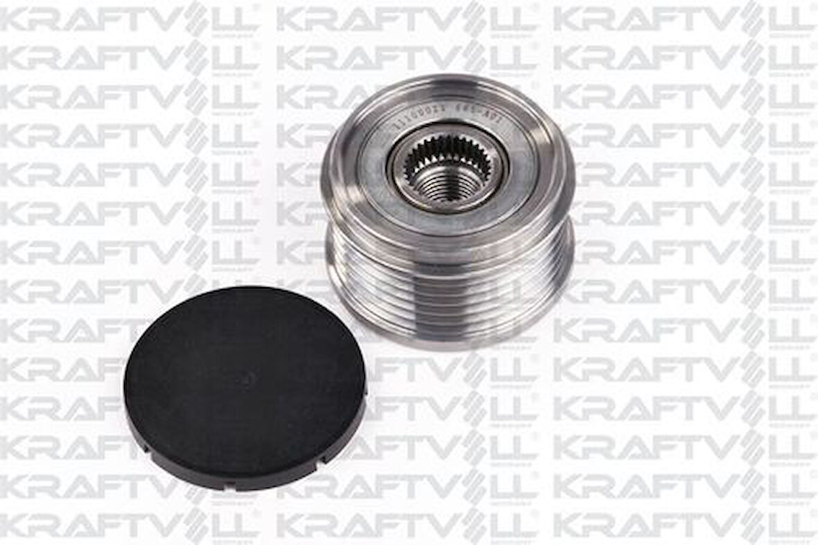 Kraftvoll 11100021 Alternatör Kasnağı (Rulmanlı) Partner 206 P307 308 1.6HDI C2 C3 C3 Picasso Berlingo II DV6 (1.6HDI 16V) 30667687