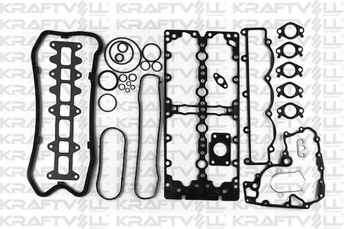 Kraftvoll 12010047 Motor Takım Contası (Alt Ust) Keçesiz Subap Lastıksız S.K.C Harıc Sıvı Contalı Ducato 01> Iveco Daıly 01> 2.3Jtd Karsan Jest J10 2.3Jtd 06>