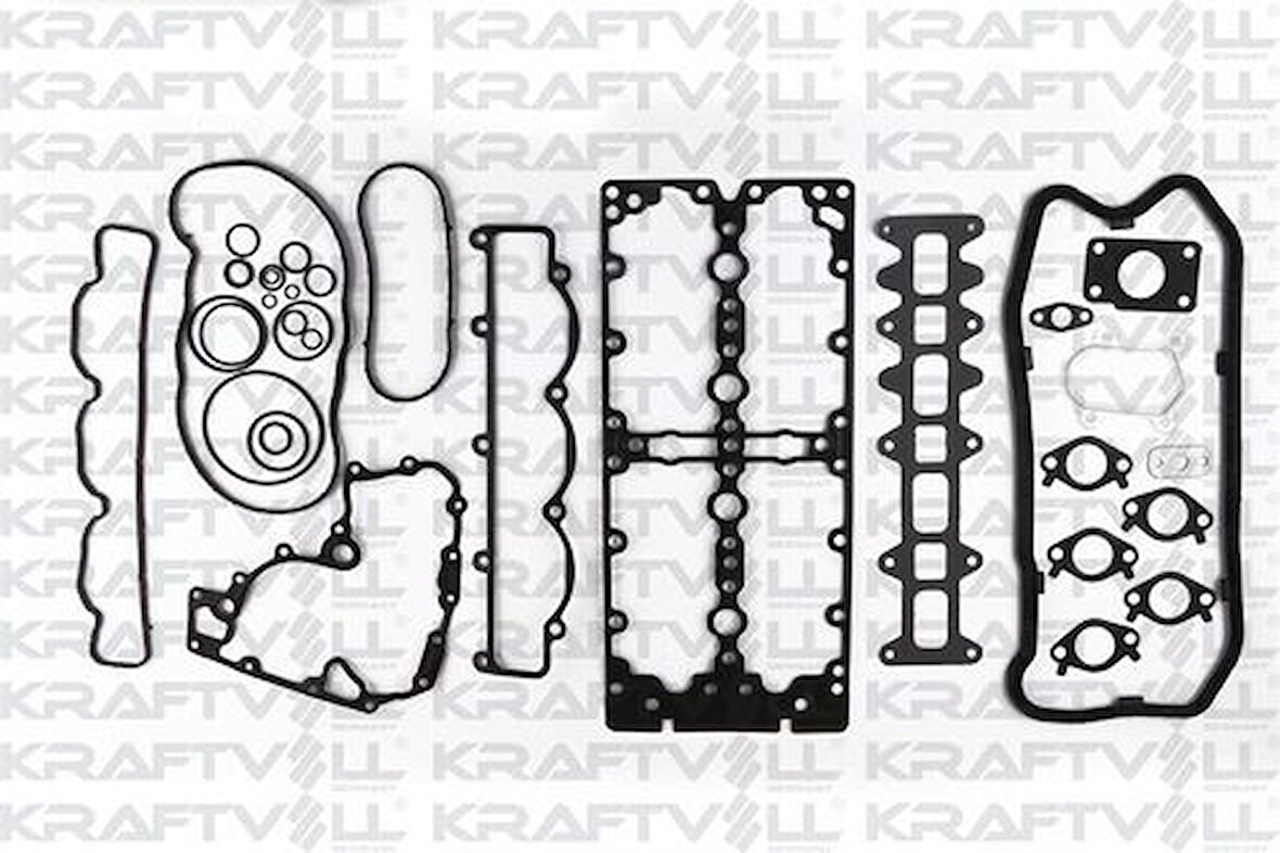 Kraftvoll 12010048 Motor Takım Contası (Alt Üst) Keçesiz Subap Lastiksız S.K.C Hariç Sıvı Contalı Ducato 01-Iv 