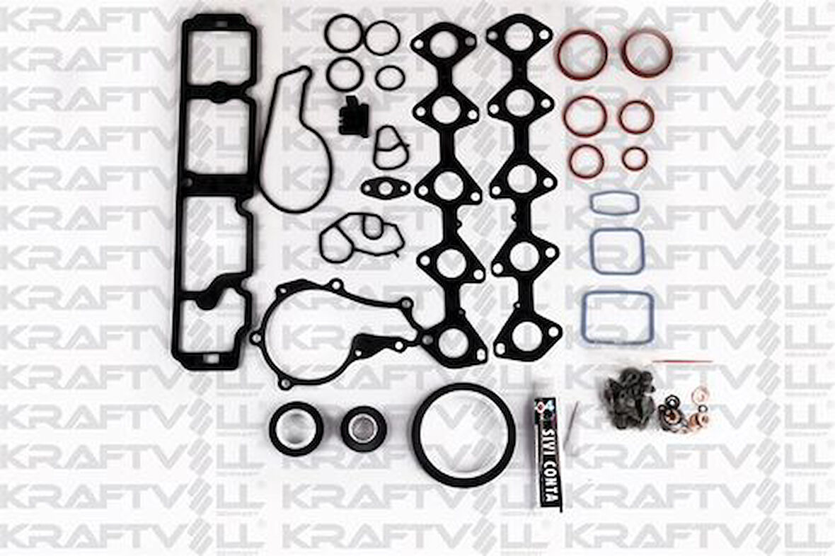 Kraftvoll 12010074 Motor Takım Conta (Alt Üst Full Skt Ke) S.K.C Harıc P308 P3008 Partner Tepe P207 P508 C3 III Ds3 Ds5 C5 III Dv6C P301 C Elysse Dv6Dted (1.6Hdı 8V) P207 P208 P2008 P206 (T3E) Ds3 C3 III Dv4C Fıesta 08>17 Focus III 11 > Courıer 14> 1
