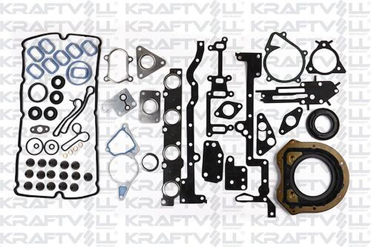 Kraftvoll 12010096 Motor Takım Conta (Alt Üst Full) S.K.C Harıc (Skt Kecelı Subap Lastıklı) Boxer III Jumper III 06> 22Dt Puma (2.2Hdı 16V) Ducato 2.2Jtd 100Cv Euro4 Motor 06>12 Transıt V184 2.0Tdı 01>05