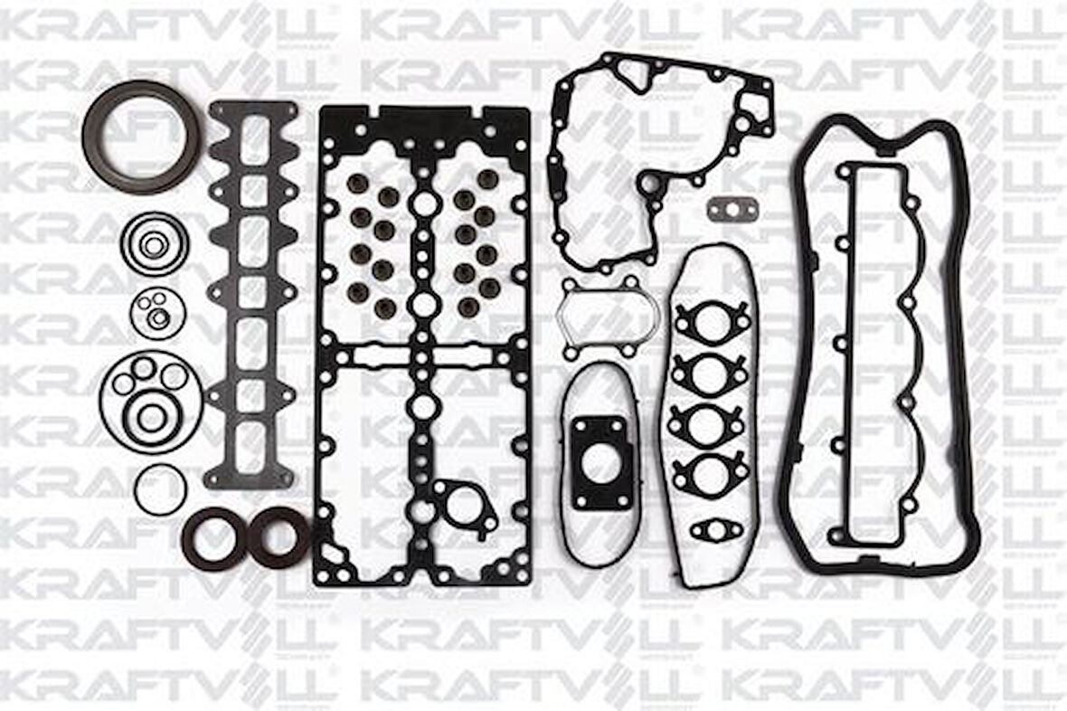 Kraftvoll 12010097 Motor Takım Contası (Alt Üst Full) Skt Kecelı Subap Lastıklı Sıvı Contalı S.K.C Harıc Ducato 01> Iveco Daıly 01> 2.3Jtd Karsan Jest J10 2.3Jtd 06>