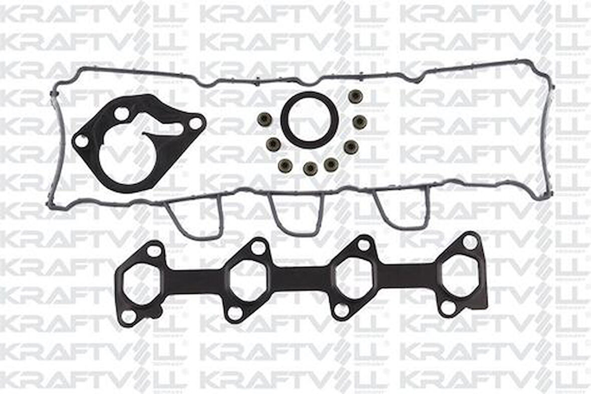 Kraftvoll 12010208 Üst Takım Contası Reınz Kecelı Subap Lastıklı Skcsız Clıo IV Megane III Fluence 1.5Dcı 75 110 Euro4