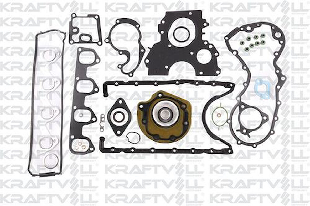 Kraftvoll 12010220 Motor Takım Contası (Alt Üst Full) Skt Keçeli Sıvı Contalı S.K.C Hariç Connect 1.8TDCI 02-13 Focus 1.8TDCI 98-03 2M5Q6008AA