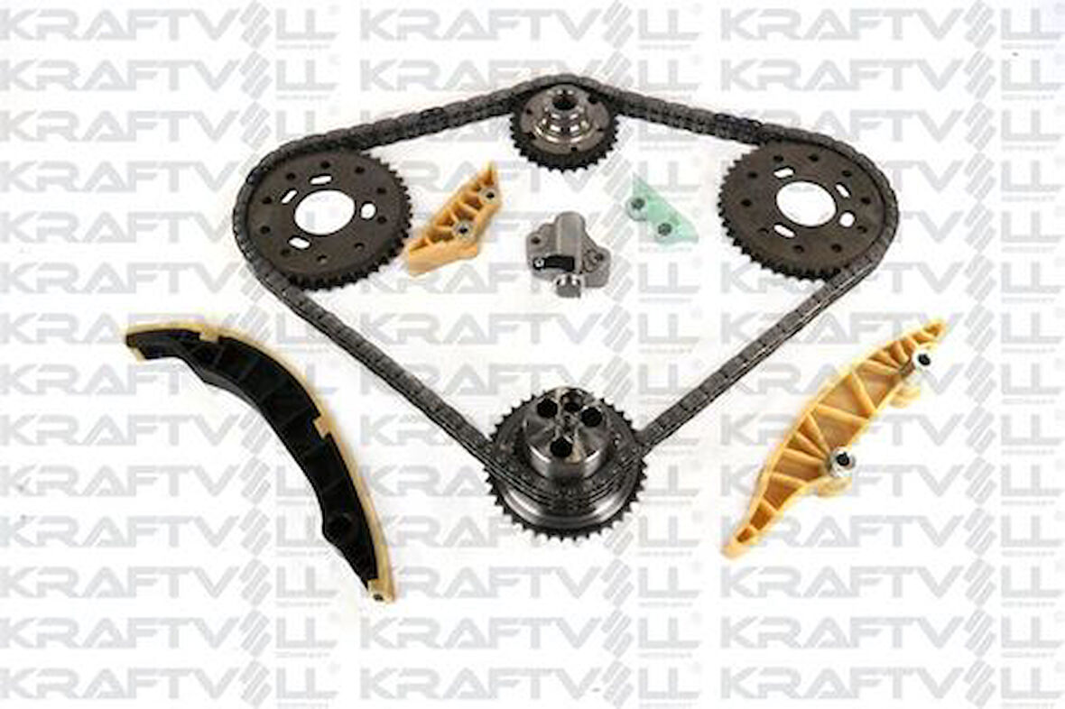 Kraftvoll 12100055 Eksantrik Zincir Seti Transit V347 3.2TDCI 200Ps 07-14 Ranger 3.2 200Ps 11-17 (10 Parça) KT7C1Q6M000A1A