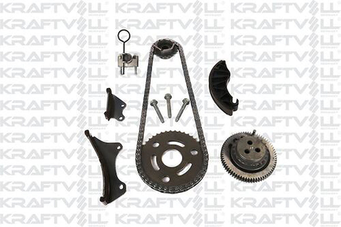 Kraftvoll 12100100 Eksantrik Zincir Seti (Manual Transmıssıon) Astra J-Mokka-Insignia A 1.6 CDTI B16DTH 5549593696L