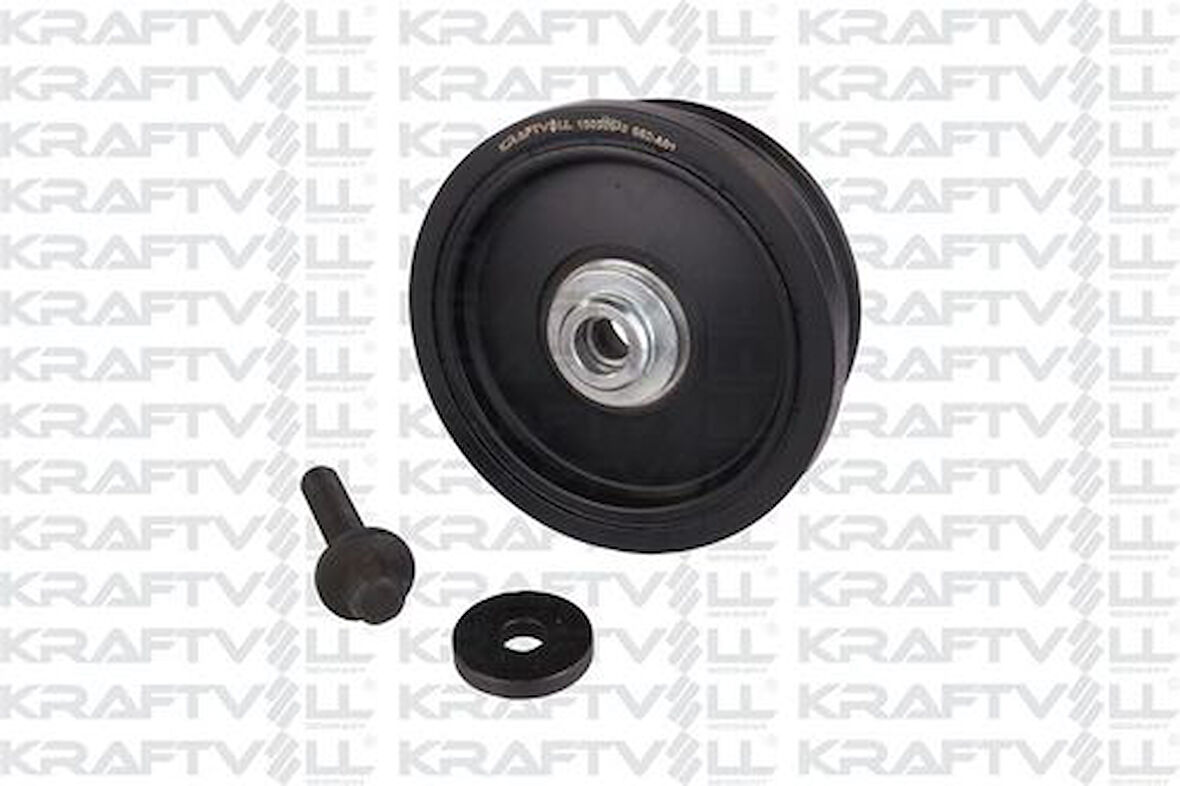 Kraftvoll 15050038 Krank Kasnağı BMW E81 E87 E46 E90 E91 E60 E61 E83 M47 N Cıvatalı 11237805696