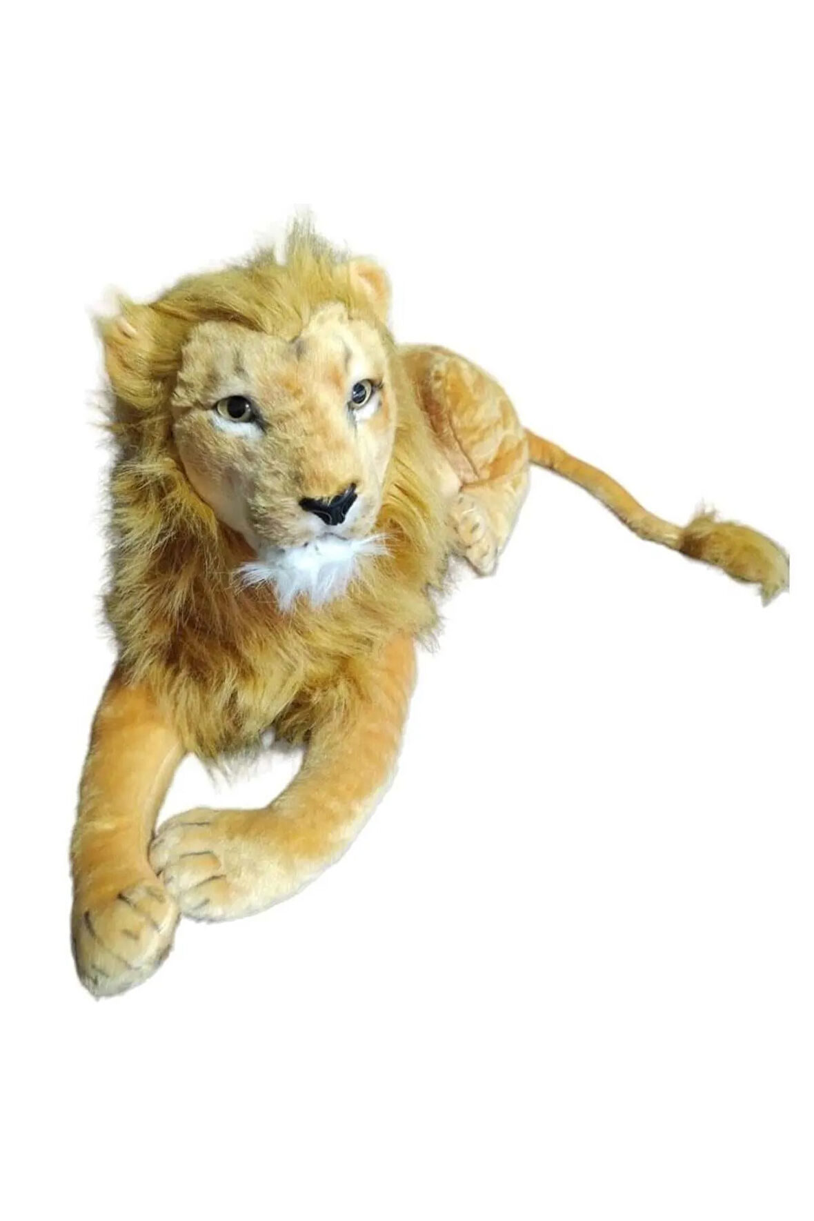 Aslan Peluş Oyuncak Uyku Arkadaşı Kuyruk Dahil 80 cm