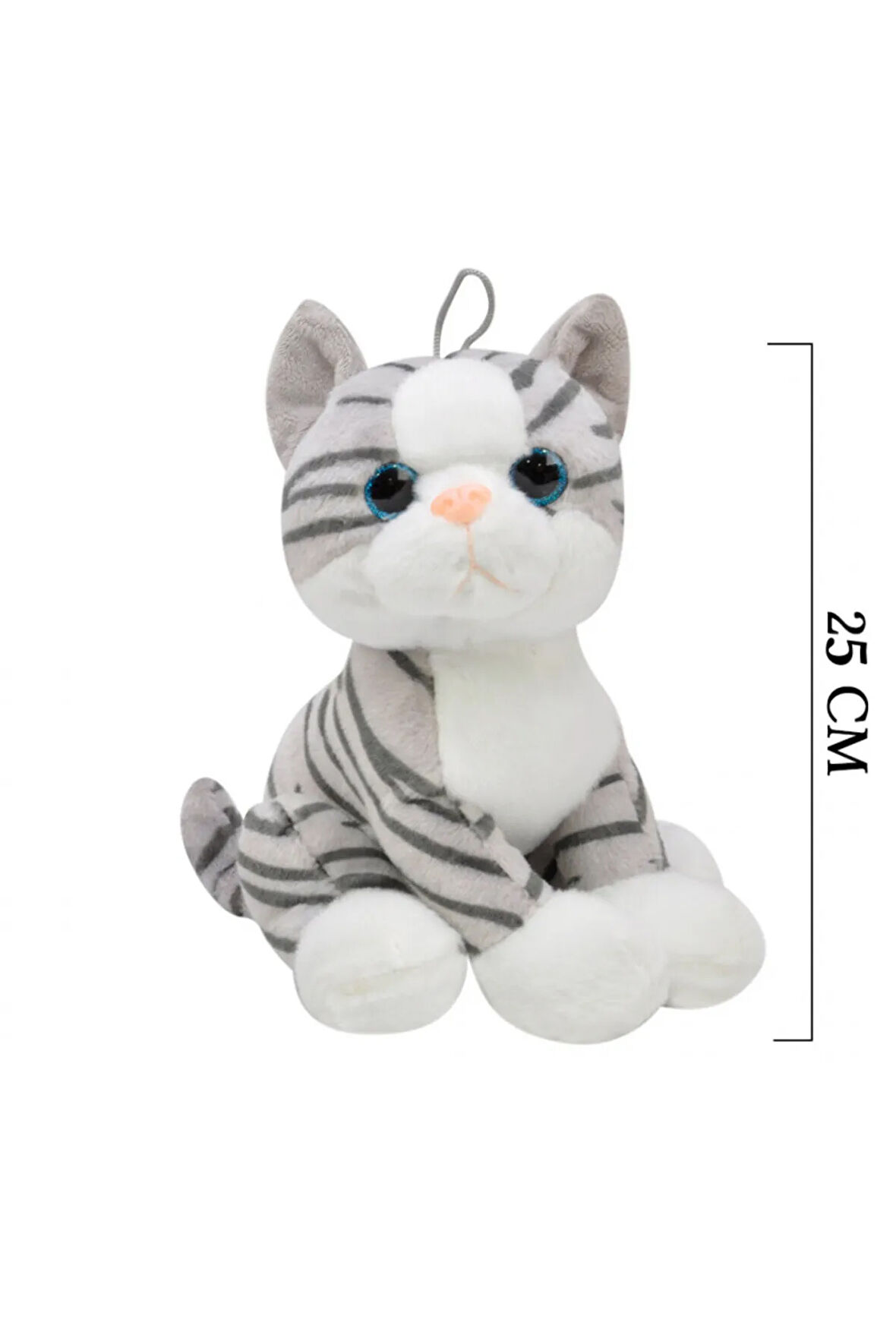 Sevimli Kedi Peluş Oyuncak Uyku Arkadaşı 30 cm