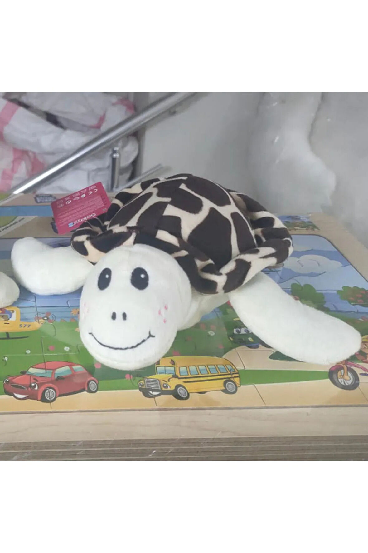 Sevimli Kaplumbağa Peluş Oyuncak Uyku Arkadaşı 30 cm