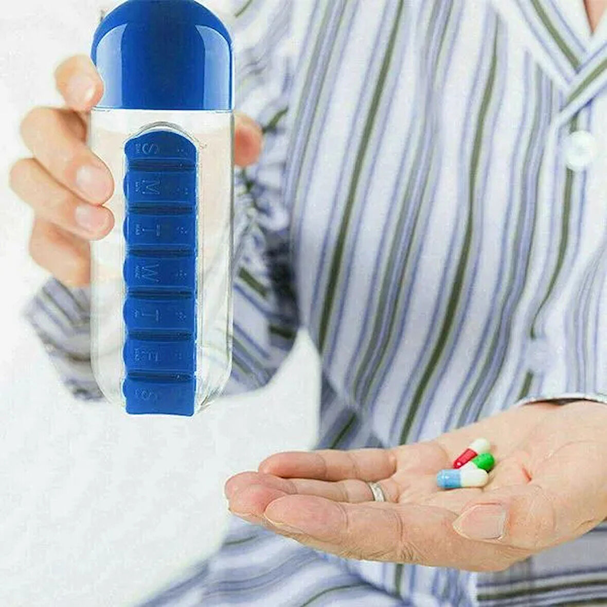 Leyloş Pillbox Su Matarası