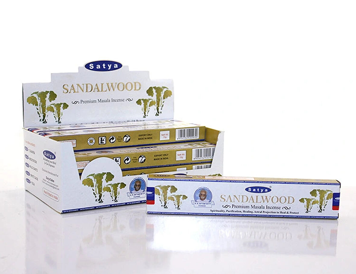 Leyloş Satya Sandalwood Aromalı Tütsü