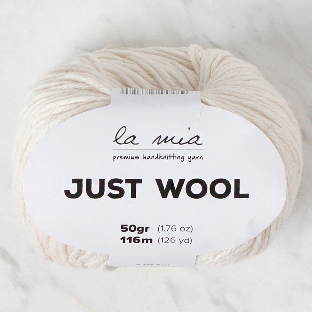 La Mia Just Wool Krem El Örgü İpi - Lt018 - 34183