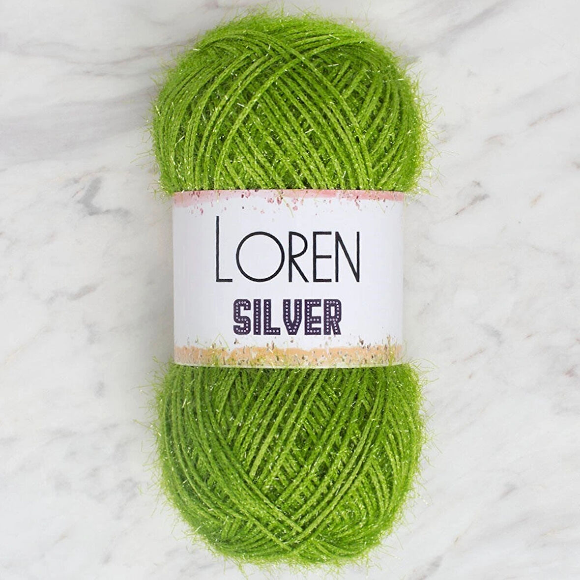 Loren Silver Yeşil El Örgü İpi - Rs0047 - 34099