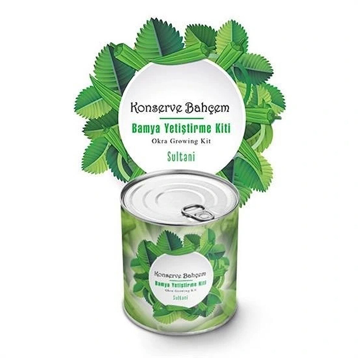 Buffer® Konserve Bahçem Evde Konservede Sultani Bamya Yetiştirme Kiti