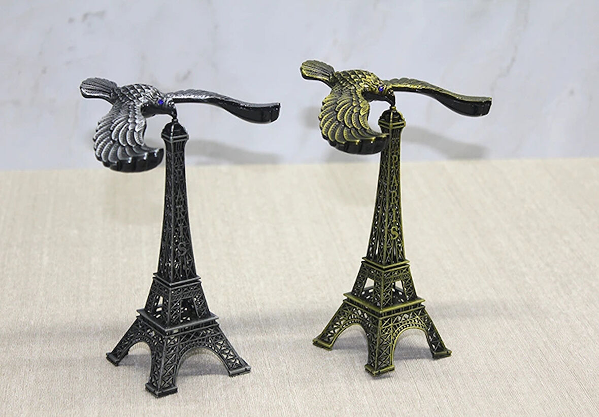 Leyloş Kartallı Metal Eyfel Kulesi Model 2