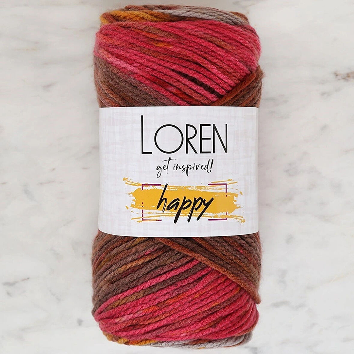 Loren Happy Ebruli El Örgü İpi - Rh012 - 34297