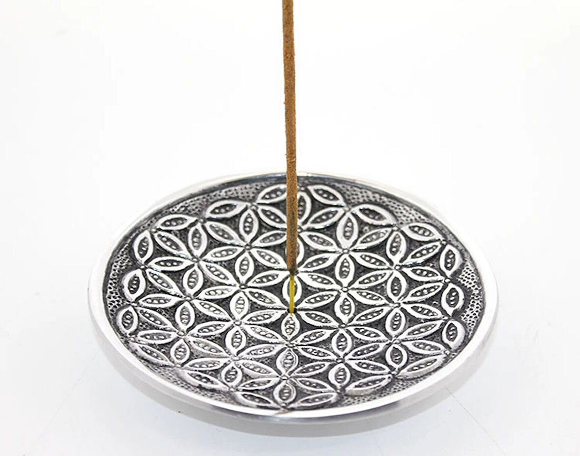 Leyloş Metal Yuvarlak Tütsülük Model 7