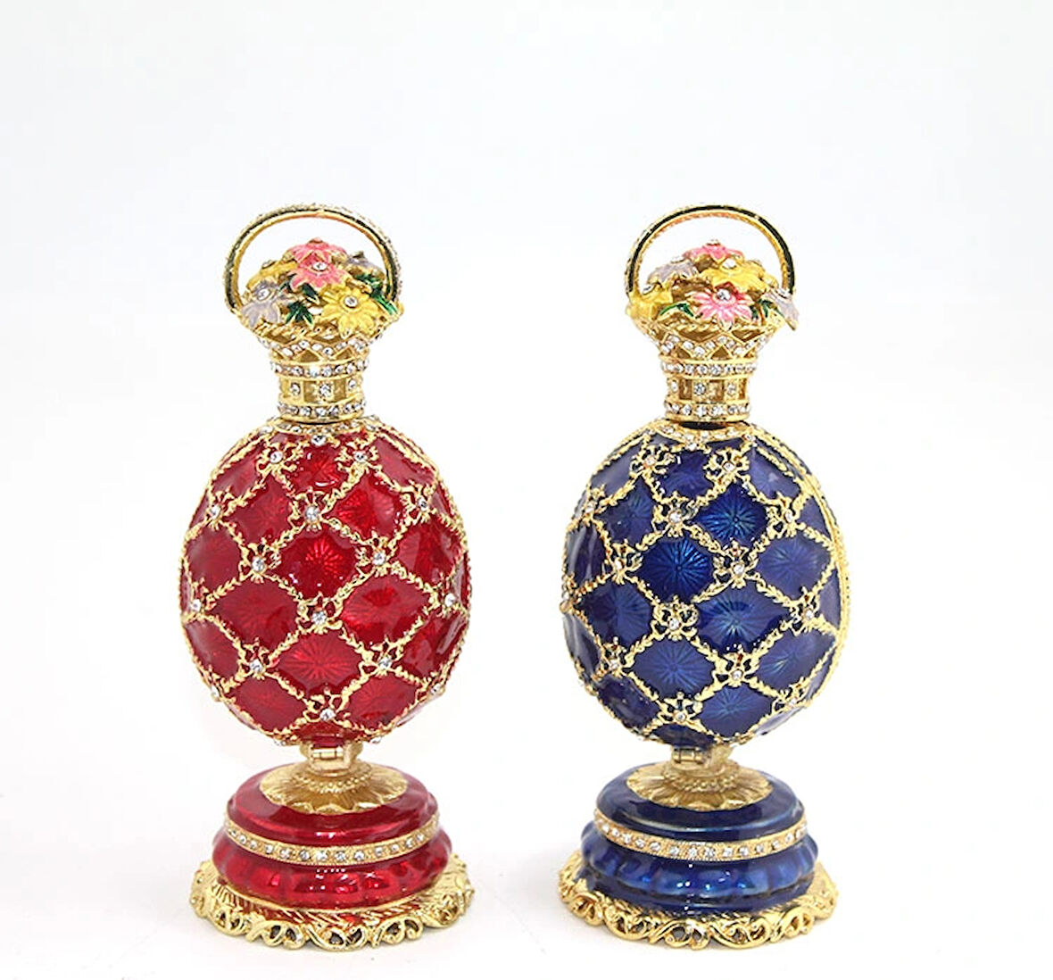 Leyloş Swarovski Taşlı Tekli Yumurta Model 2