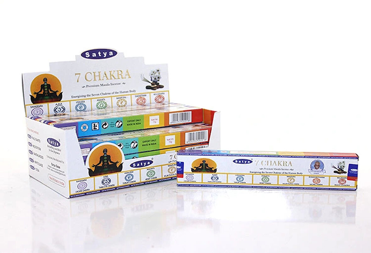 Leyloş Satya 7 Chakra Tütsü