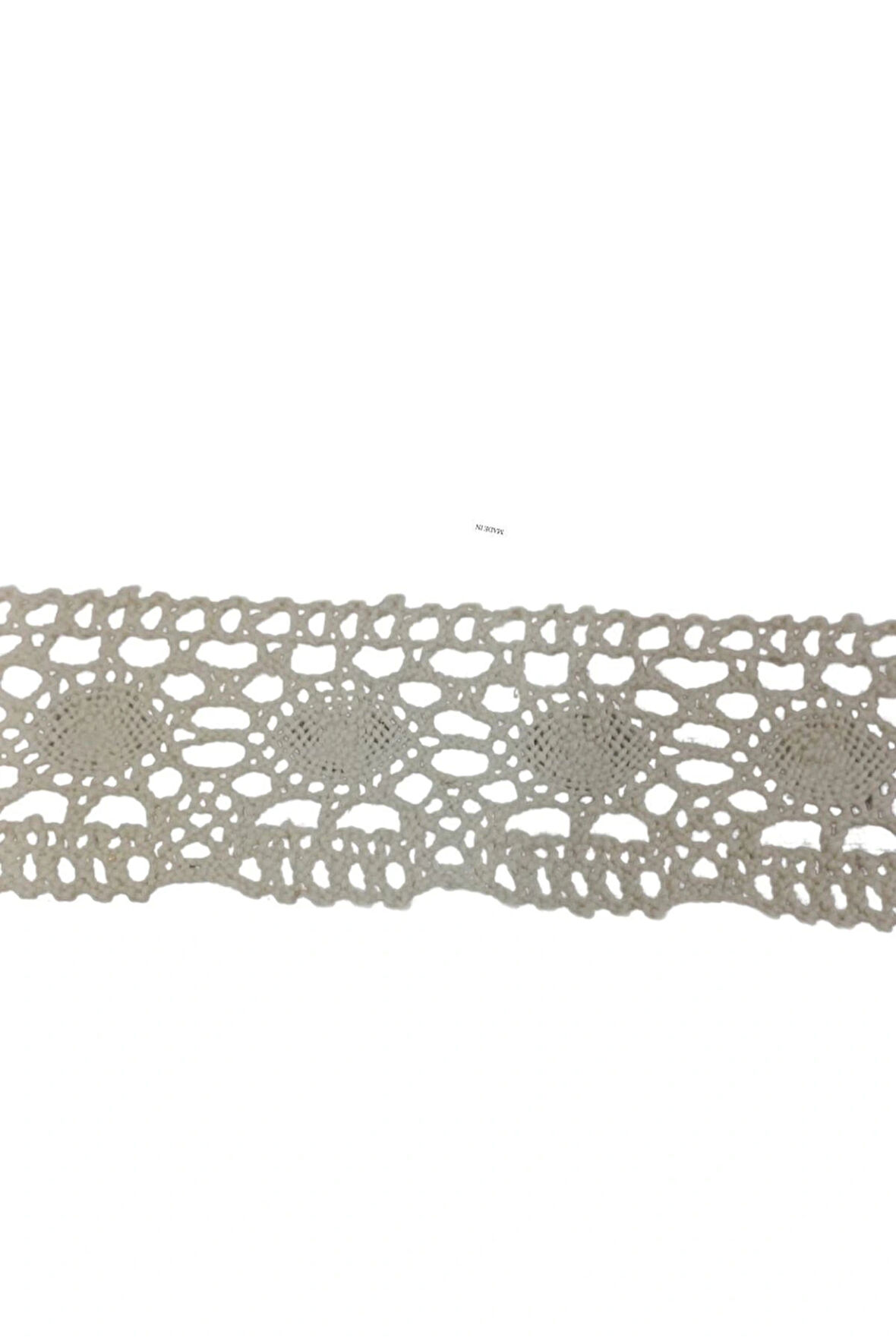 Kopanaki Dantel En 5 Cm Badem Model Krem 1 Metre
