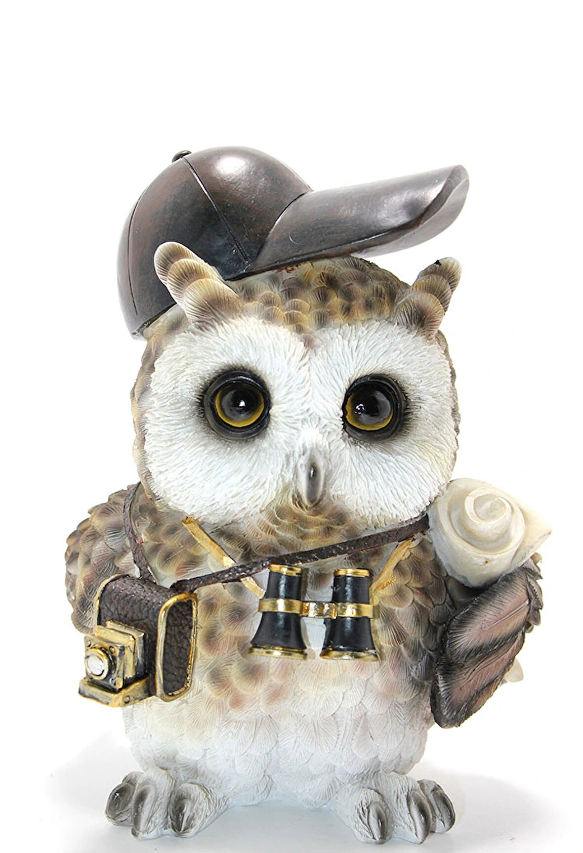 Leyloş Steampunk Polyester Baykuş Figürü Model 2
