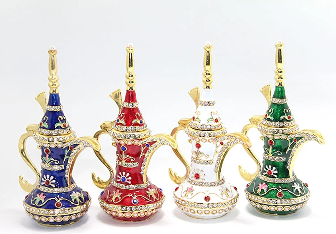 Leyloş Swarovski Taşlı Tekli İbrik Model 2