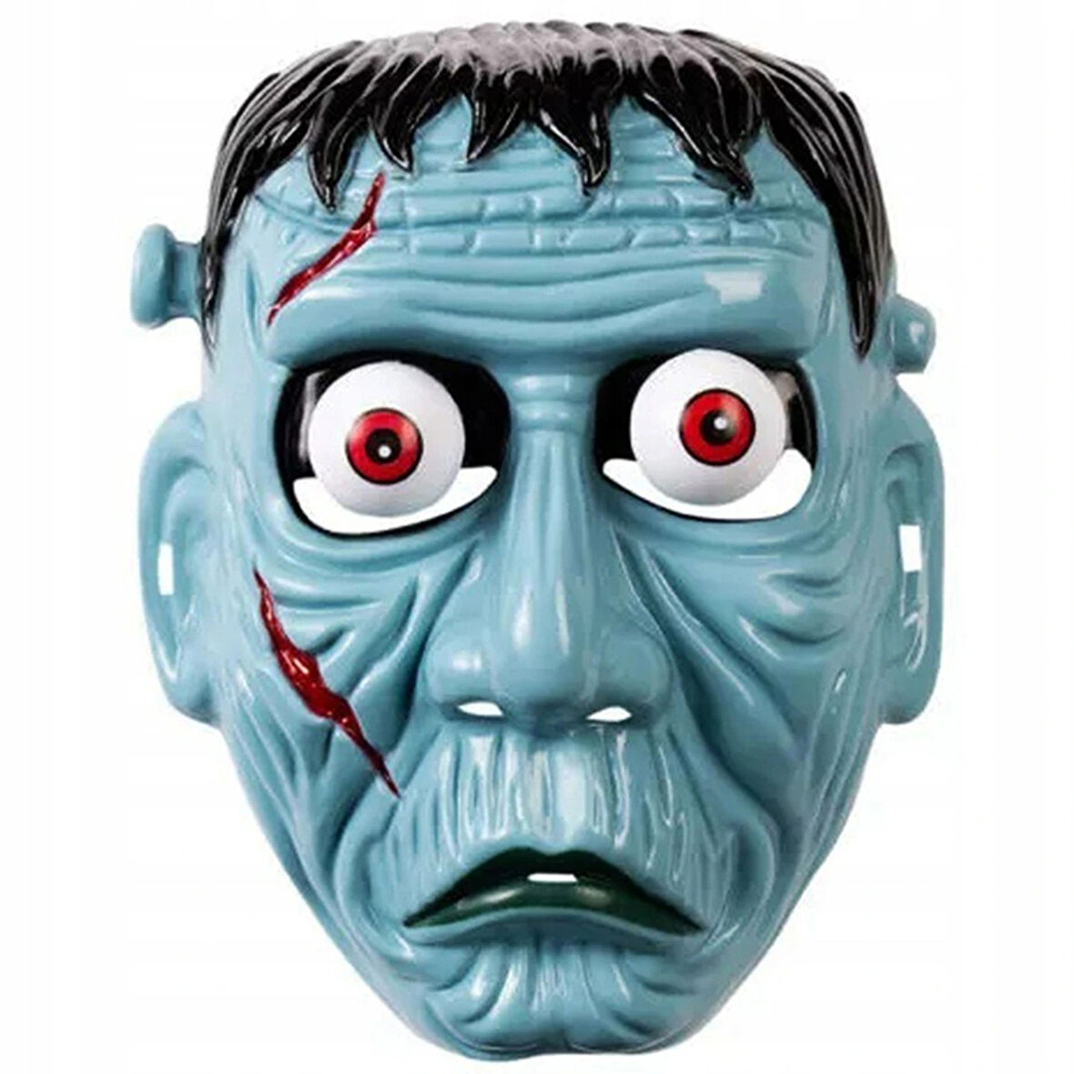 Leyloş Frankenstein Temalı Sallanan Oynar Gözlü Maske