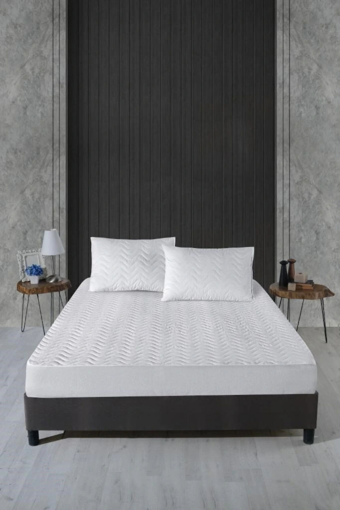 Alez Kapitone Fitted Yatak Koruyucu 160*200 Cm