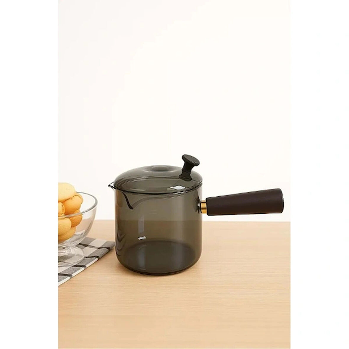 Leyloş 550 Ml Akasya Cam Cezve