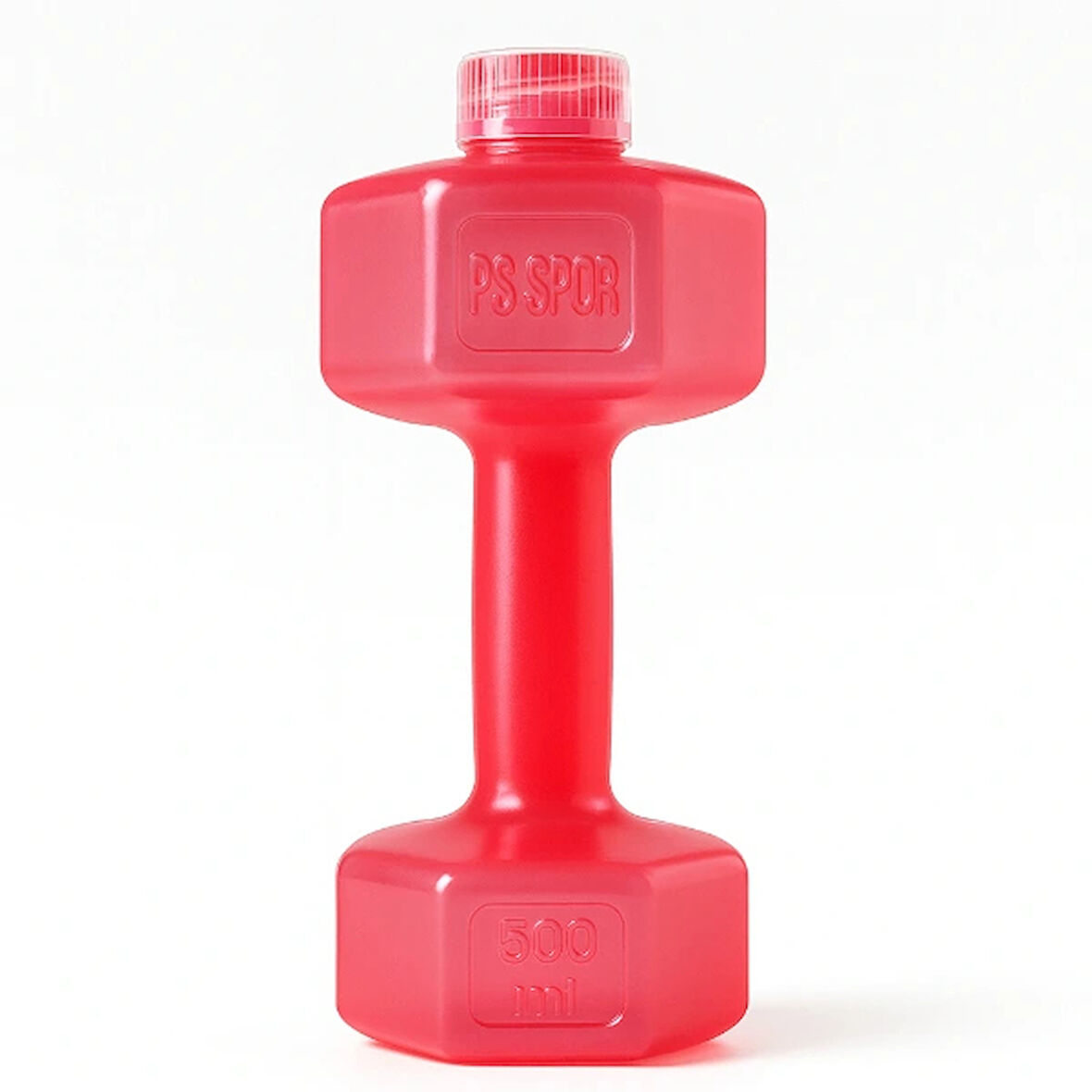 Leyloş Kırmızı Dambıl Suluk 500 Ml