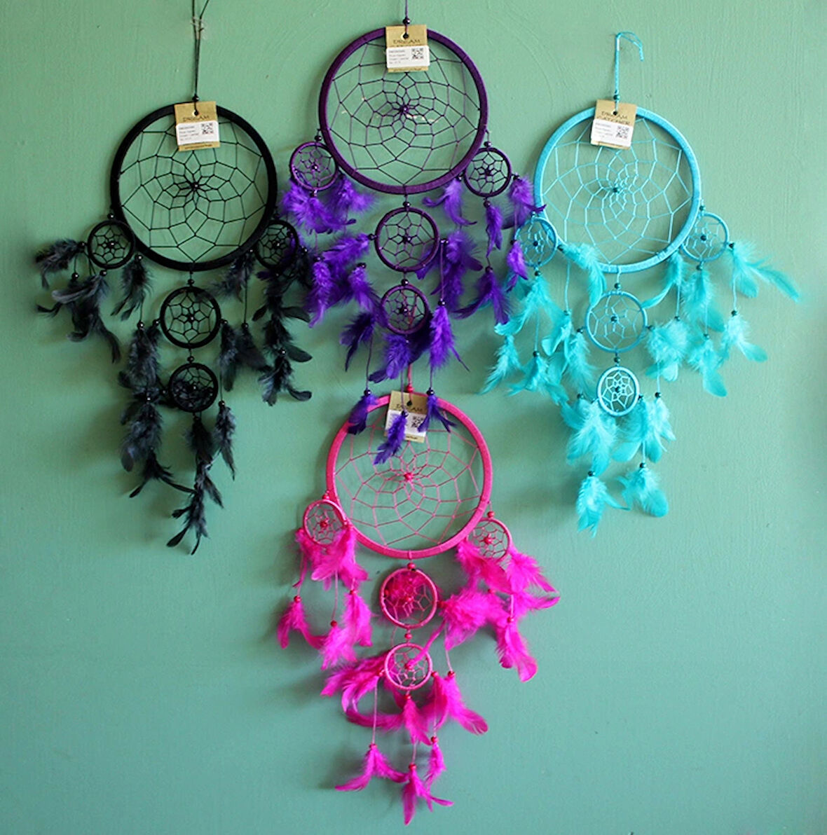 Leyloş Rüya Kapanı Dream Catcher Model 24